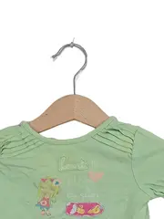 Vorschaubild 2 von Mädchen Langarmshirt Gr. 68 Grün Casual Baumwolle