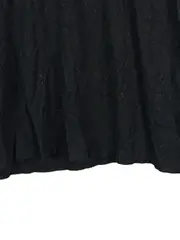 Vorschaubild 3 von Damen Pullover Gr. 40/L Schwarz Basic Rippstrick Langarm