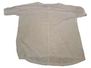 Vorschaubild 3 von Damen T-Shirt Gr. 38 M Weiß Kurzarm V-Ausschnitt Basic