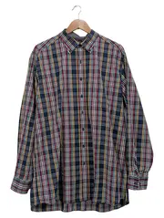 Vorschaubild 1 von Herren Business Hemd Kariert Mehrfarbig Gr. 45, 46 Slim Fit Extralang