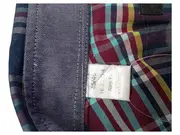 Vorschaubild 3 von Herren Business Hemd Kariert Mehrfarbig Gr. 45, 46 Slim Fit Extralang