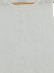 Vorschaubild 4 von Damen Pullunder Gr. 36/S Basic Weiß