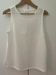 Vorschaubild 2 von Damen Pullunder Gr. 36/S Basic Weiß