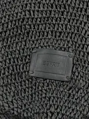 Vorschaubild 7 von Korbtasche Strohtasche Henkeltasche Schwarz Beige Damen Strandtasche