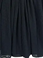 Vorschaubild 3 von Freizeitkleid Damen XS Schwarz Feminin Punkte Rüschen