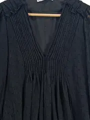 Vorschaubild 2 von Freizeitkleid Damen XS Schwarz Feminin Punkte Rüschen