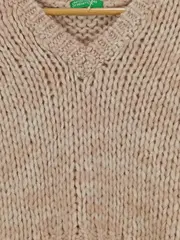 Vorschaubild 2 von Damen Pullunder Strickweste Pink Gr. 34/XS Casual
