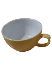 Vorschaubild 1 von Tasse Porzellan Gelb 250ml Basic Kaffeebecher Teetasse