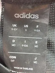 Vorschaubild 3 von Kinder T-Shirt Sport Gr. 140 Schwarz ClimaCool Logo-Print