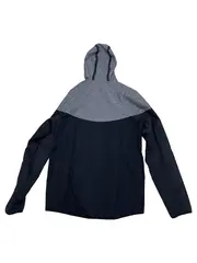 Vorschaubild 2 von Herren Windjacke Jacke mit Kapuze Gr. 46/S Schwarz Grau Sportlich