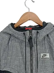 Vorschaubild 3 von Herren Windjacke Jacke mit Kapuze Gr. 46/S Schwarz Grau Sportlich