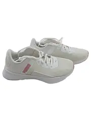 Vorschaubild 1 von Damen Sneaker Low Weiß Rosa Gr. 40 Sportschuh Turnschuh