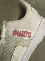 Vorschaubild 3 von Damen Sneaker Low Weiß Rosa Gr. 40 Sportschuh Turnschuh