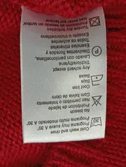 Vorschaubild 5 von Kinder Pullunder Gr. 92 Rot Klassisch Baumwolle