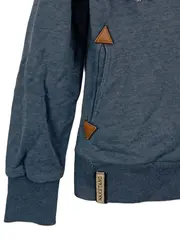 Vorschaubild 3 von Damen Kapuzenpullover Hoodie Gr. 38/M Blau Casual