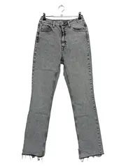 Vorschaubild 1 von Damen Jeans Regular Fit W28/36/S Grau Casual Fransen