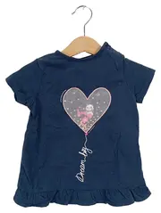 Vorschaubild 1 von Baby Mädchen T-Shirt Gr. 80 Blau Herz Panda Dream Big