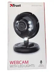 Vorschaubild 1 von SPOTLIGHT PRO Webcam mit LED Beleuchtung Mikrofon Schwarz