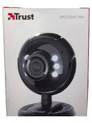 Vorschaubild 2 von SPOTLIGHT PRO Webcam mit LED Beleuchtung Mikrofon Schwarz