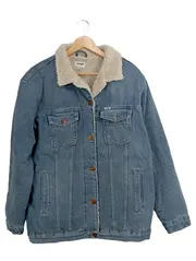 Vorschaubild 1 von Jeansjacke Herren Gr. 48;M Blau mit Sherpafutter Casual