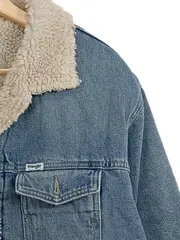 Vorschaubild 3 von Jeansjacke Herren Gr. 48;M Blau mit Sherpafutter Casual