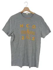 Vorschaubild 1 von Herren T-Shirt Grau L Logo-Print Casual