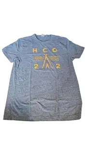 Vorschaubild 2 von Herren T-Shirt Grau L Logo-Print Casual