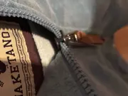 Vorschaubild 5 von Damen Kapuzenjacke Blau Gr. 36/S Casual Sweatjacke