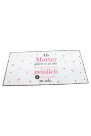 Vorschaubild 1 von Blechschild Vintage Weiß Schriftzug Herz 40x20cm Deko Spruch Mutter