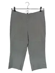 Vorschaubild 1 von Damen Anzughose Gestreift Grau Business Gr. 40/42