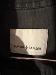 Vorschaubild 3 von Samsøe & Samsøe Herren Business Hemd Grau 2XL Baumwolle Modern