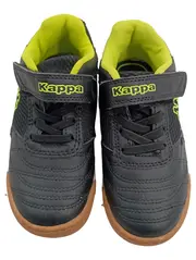 Vorschaubild 1 von Kinder Hallenschuhe Sportschuhe Gr. 25 Schwarz Neongelb