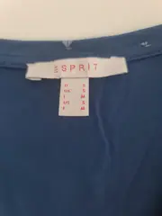 Vorschaubild 5 von Damen T-Shirt Gr. S Blau Segelboot Maritim Rüschen Viskose