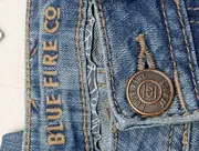 Vorschaubild 3 von BLUE FIRE CO. Damen Jeans Slim Fit W26/L32 Blau Casual Denim Hose