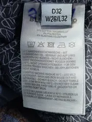 Vorschaubild 4 von BLUE FIRE CO. Damen Jeans Slim Fit W26/L32 Blau Casual Denim Hose