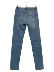 Vorschaubild 2 von BLUE FIRE CO. Damen Jeans Slim Fit W26/L32 Blau Casual Denim Hose