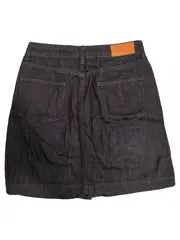 Vorschaubild 2 von Jeansrock Damen XS 34 Blau Casual Minirock Knopfleiste Denim