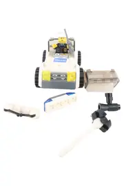 Vorschaubild 1 von Bauset Polizeiauto mit Figur; Komplett; Weiß; Kinder