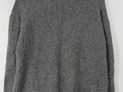 Vorschaubild 3 von Damen Pullover Grau Gr. 36/S Casual Strickmuster