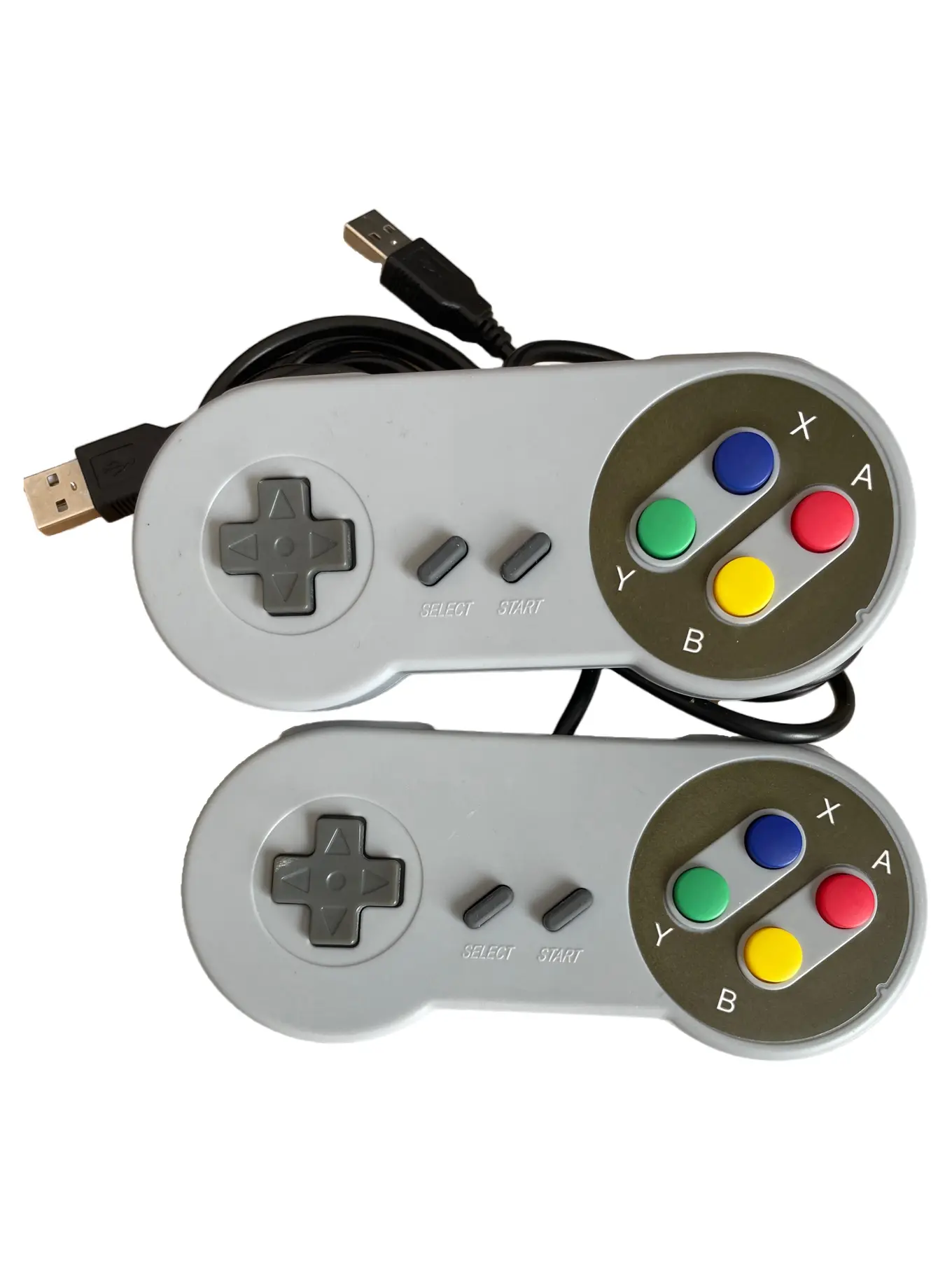 NINTENDO SNES USB Controller Gamepad PC Mac Retro Klassik Mehrfarbig