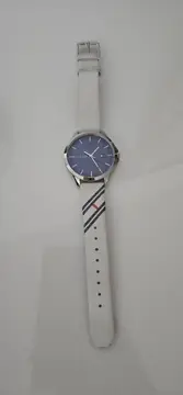 Vorschaubild 3 von Damen Armbanduhr Leder Edelstahl Blau Modern