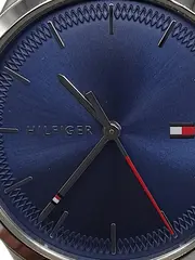 Vorschaubild 4 von Damen Armbanduhr Leder Edelstahl Blau Modern
