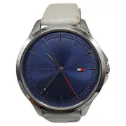 Vorschaubild 2 von Damen Armbanduhr Leder Edelstahl Blau Modern