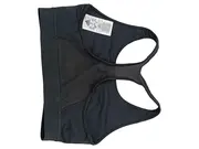Vorschaubild 2 von Damen Sport BH Schwarz Gr. S Logo-Print