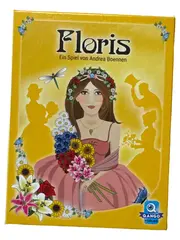 Vorschaubild 1 von Floris Kartenspiel Andrea Boennen Qango Verlag 45 Karten Blumenspiel