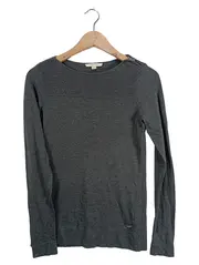 Vorschaubild 1 von Damen Pullover Strickpullover Grau Gr. S 36 Langarm Casual