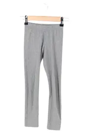 Vorschaubild 1 von Kinder Leggings Gr. 152 Grau Rippstrick Hose Casual Komfortabel