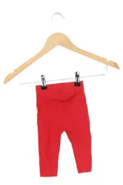 Vorschaubild 2 von Kinder Leggings Gr. 68 Rot mit Schleife Baby Hose Baumwolle