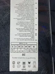 Vorschaubild 4 von Stoffhose Damen Blau Gr. 38 Business Elegant Klassisch Uni