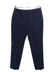 Vorschaubild 1 von Stoffhose Damen Blau Gr. 38 Business Elegant Klassisch Uni
